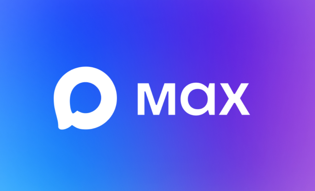 Логотип мессенджера MAX — простой вход в дневник в два клика